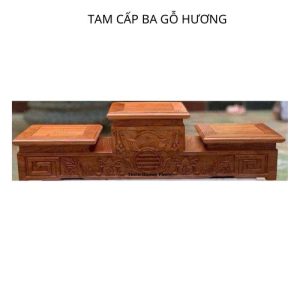 Tam cấp ba gỗ hương