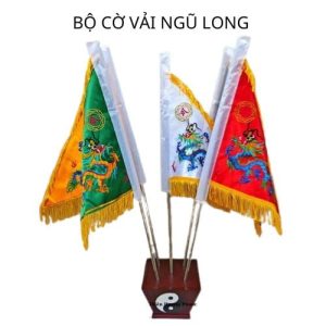 Bộ cờ vải ngũ long
